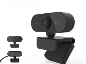 Webcam with Microphone, USB Computer Camera for Video Calls, Zoom, Teams, Streaming, Plug and Play for PC, Mac