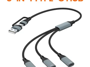 USB Type C HUB Multiple Splitter Adapter OTG Data Transfer 3/2 Port USB Power Charging Hub Cable Connector Adapter