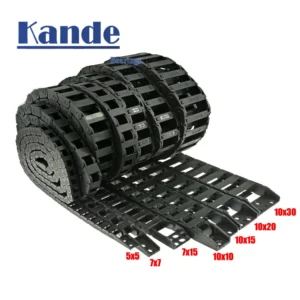 Cable Drag 5x5 7x7 10x10 10x15 10x20 10x30 L1000mm Chain Wire Carrier with End Connectors for CNC 3D Printer Engraving Voron