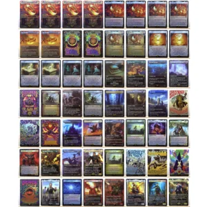 Whole Set TCG Cards for Home Play Proxy magical power9 beta fetch lands VMA dual  shock land The One Ring gathering Sol Ring
