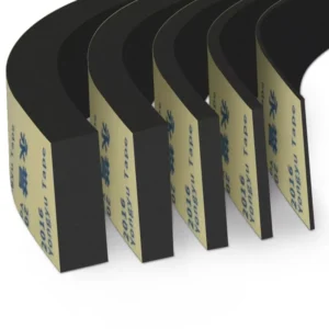2M Foam Tape Single-Sided Black EVA Anti-Collision Insulation Protection Sound Insulation Buffer Self-Adhesive Doors And Windows