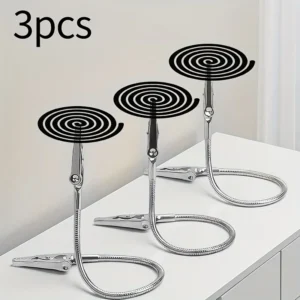 1/3pcs Double-ended Mosquito-repellent Incense Clip Universal Crocodile Clip Bracket Broken Incense Clip Extended Hose