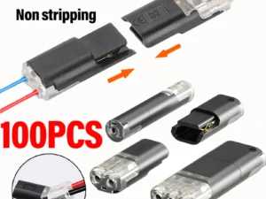Electric Wire Connector Free Stripping Quick Cable Connectors Dual line Interconnection Detachable Automotive Terminal Connector