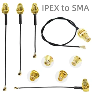 2/4/8Pcs RP SMA Pigtail Cable 1.13 Cable SMA Female Connector To UFL/U.FL Cable for WiFi Antenna Extension