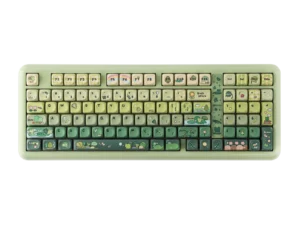 KiiBOOM Phantom98 Lite 96% ANSI US Layout VIA Programmable Gasket Wired/BT/2.4GHz Wireless Mechanical Gaming Keyboard 8000mAh