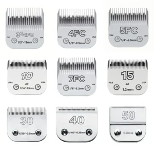 3F 4F 5F 7F 9# 10# 30# 40# 50# Professional Pet Dog Clipper Blade Fit Most Andis,Oster A5,wahl KM Clippers animals Clippers