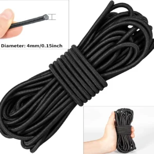 1/2/3/4/5MM Strong Elastic Rope White/black High-Quality Elastic Rope Rubber Band Sewing Garment Craft for DIY Sewing Accessorie