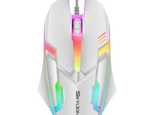 F1 Wired 3 Keys Mouse Colorful Lighting Gaming and Office For Microsoft Windows and Apple IOS System