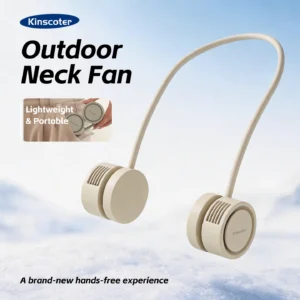 New Hanging Neck Fan Portable Cooling Fan Air Cooler USB Leafless Bladeless Neckband Mini Rechargeable Electric Fans