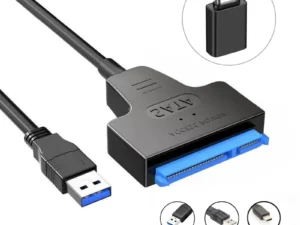 SATA to USB Cable USB 3.0 /Type-C to SATA III Hard Driver Adapter for 2.5" HDD/SSD SATA III Hard Disk Drive USB SATA Converter