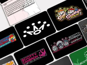 S-Scotty Logo C-Cameron INS Tide Small Speed Version Game Computer Keyboard Office Table Mat Cup Mats Deskpad Home Decor