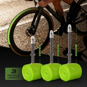 CYCLAMI Removable Air Valve Core TPU Road Inner 700c Tube Bike Road Bicycle Ultralight TPU Material Tire French Valve 45 60 80mm
