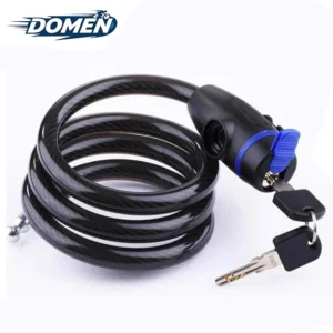 DOMEN Bicycle Anti-Theft Chain Lock Bike Portable Metal Steel With 2Keys Safety Lock Motorcycle Bike Lock Bicycle Accessories