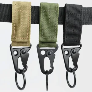 Tactical Multicam Eagle Beak Buckle Travel Backpack Quick Key Chain Keychain Carabiner Keys Ring Keychains Tool Keyring Molle