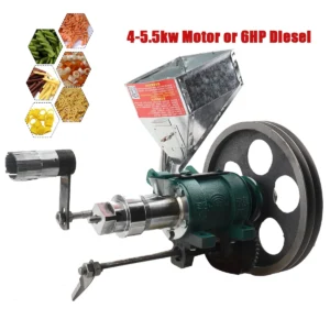 25Kg/h Snack Extruder Corn Rice Food Extrude Puffing Machine Twisted Hollow Stick Solid Crispy Popper Bulking Machine