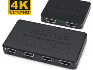 1 in 4 Out HDMI Splitter HD 4K Video Switcher HDMI-Compatible Cable Adapter 1x4 Hub For PS4 Laptop Monitor TV Box Projector