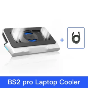 Flydigi BS2/BS2 pro Laptop Cooler Overclocking Pressure Air Dual Noise Reduction Intelligent Variable Frequency Computer Bracket