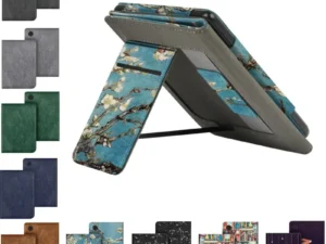 For KOBO Clara Colour/BW/2E Color 6'' EReader Case 2024 N367 Smart Cover HandStrap Stand Funda Auto Sleep/Wake Protective Shell