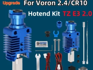 NEW Upgrade TZ E3 2.0 Hotend Kit High Speed Print Head For Ender 3/CR10/VORON 2.4 Hi-End Extruder J-head for Ender 3 V2 CR10