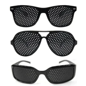 Anti-myopia Astigmatism Glasses Vision Correction Fatigue Pin Hole Glasses With Holes For Men Women Eyesight Improvement