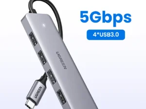 UGREEN USB C Hub 4 Ports USB Type C to USB 3.0 Hub Splitter Adapter for MacBook Pro iPad Pro Samsung Galaxy Note 10 S10 USB Hub