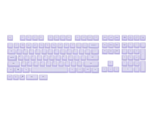 EPOMAKER AegisSil Keycap Set 113 Cherry Profile Keys Silicone Material for Cherry MX/Kailh/Outemu/Gateron Mechanical Keyboard