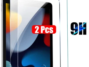 2pcs Clear Tempered Glass For Ipad 9 8 7 6 5 9th Generation 8th 7th 6th Screen Protector For Ipad Pro 11 10.5 9.7 Air 5 4 Mini 6