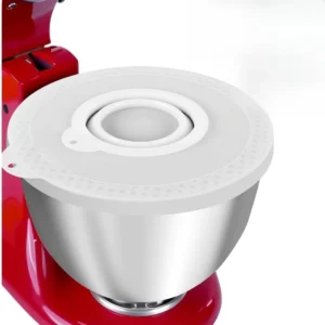 4.5-5 Quart Tilt-Head Stand Silicone Mixers Bowl Cover Pouring Shield Lid Compatible with KitchenAid