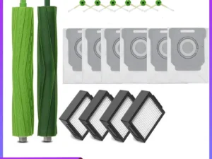 For iRobot Roomba I7 I7+ I8 I3 I6 J7 Plus E5 E7 E&I Series Hepa Filter Side Brush Vacuums Cleaner Dust Bag Replacement Parts