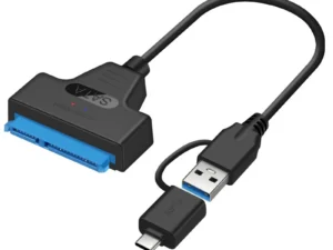 SATA to USB 3.0/2.0/Type-C Adapter Sata Cable Up To 6 Gbps Support 2.5 Inch External HDD SSD Hard Drive 22 Pin Sata III Cable