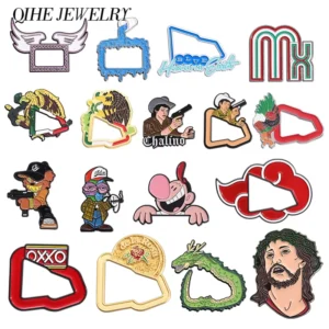 New Mexican Golf Hat Clip Marker Pins Eagle Pin Enamel Pins Baseball Cap Clip Metal Accessories Hat Pin Badge Party Jewelry Gift