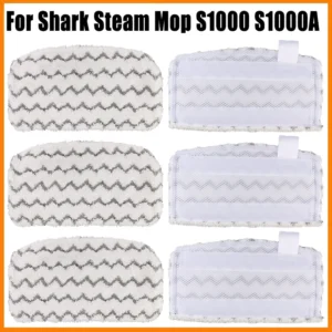 For Shark Steam Mop S1000 S1000A S1000C S1000WM S1001 Mop Rag Microfiber Steam Mop Replacemen Pad Washable Cleaner Pad