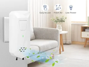 EU/US Plug-in Air Purifier Negative Ion Generator Smoke Remover Air Cleaner for Home Office