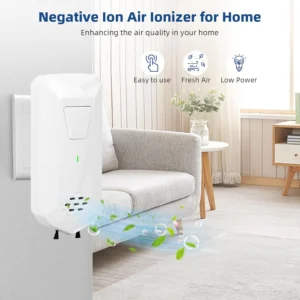 EU/US Plug-in Air Purifier Negative Ion Generator Smoke Remover Air Cleaner for Home Office
