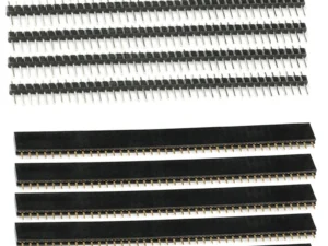 10PCS 1x40Pin 2.54mm Pitch Single Row Female PCB Socket Board Male Pin Header Connector For Arduino