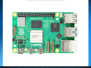 Raspberry Pi 5, Options for RAM, BCM2712 processor, 2.4GHz quad-core 64-bit Arm Cortex-A76 CPU, Built Using RP1 I/O Controller D
