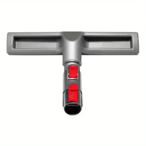 Premium Horsehair Floor Brush Attachment for Dyson V6 V7 V8 V10 V11 V15 DC59 & More Durable Plastic Handle with Red Bristle Head