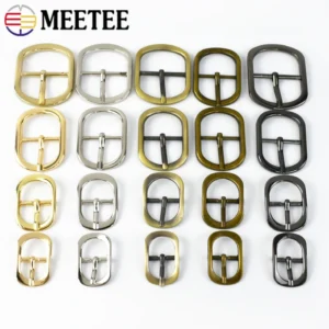5/10Pcs 12-38mm Metal Belt Buckles Adjuster Clasp Pin Buckle for Bag Strap Shoes Slider Hook Garment Hardware Sewing Accessories