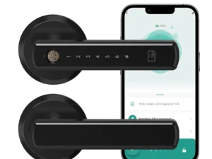 Viladepot Smart Lock Fingerprint Door Lock App Control Passcode Unlock Electronic Touchscreen Keypad