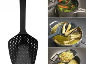 Creative Cooking Shovels Food Strainer Scoop Drain Gadgets Large Colander Soup Filter Household Kitchen Accessories