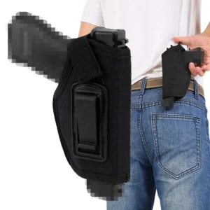 Tactical Nylon Holster Concealed Carry Holster Belt Clip Airsoft Gun Holster For G 17 19 P226 92 1911