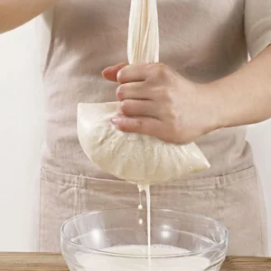 Reusable Cheese Cloth Filter Bags for Tea Yogurt Cold Brew Milk Tea Strainers Soap Herbs Spice Strainers Muslin Drawstring Bags