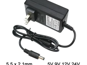 AC110-240V To DC 5V 9V 12V 24V 1A 2A 3A Universal Power Adapter 5.5*2.1/2.5mm EU US AU UK Supply Charger for LED Strip Light TV