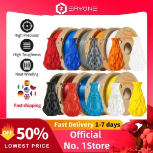 ERYONE 3/5/10KG Standard PETG Filament 1.75mm 3D Print,Multicolor Available,petg filament,3D Filament Wholesal ,1KG/Spool