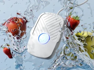Vegetable and Fruit Cleaning Machine Multi Functional Ultrasonic Cleaner Mini Kitchen Vegetable High Frequency Cleaning Machine