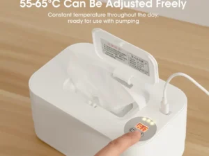 Baby Wet Wipe Heater Warmer with LED Display Wet Towel Dispenser Portable USB Baby Wipe Warmer Napkin Heating Box Home/Car