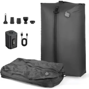 17L Vacuum Compression Bag with Air Pump Reusable Clothing Storage Bag Travel Compression Backpack Luggage Bag