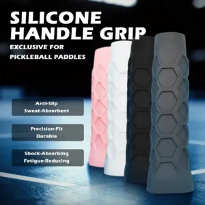 High Elastic Pickleball Racket Handle Sleeve Sweat Absorption Shock Absorption Pickleball Handle Cover Non-Slip