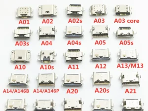 Micro USB Charger Charging Port Dock Connector For A01 A02 A02s A03s A03 Core A04 A05 A05s A10 A10s A11 A12 A20 A21s A20s A21