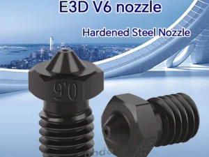 E3D Nozzle 0.2/0.4/0.6/0.8mm Hardened Steel Nozzles for Titan Extruder Prusa I3 MK3 MK3S(+) E3D V6 Nozzle 3D Printer Accessories